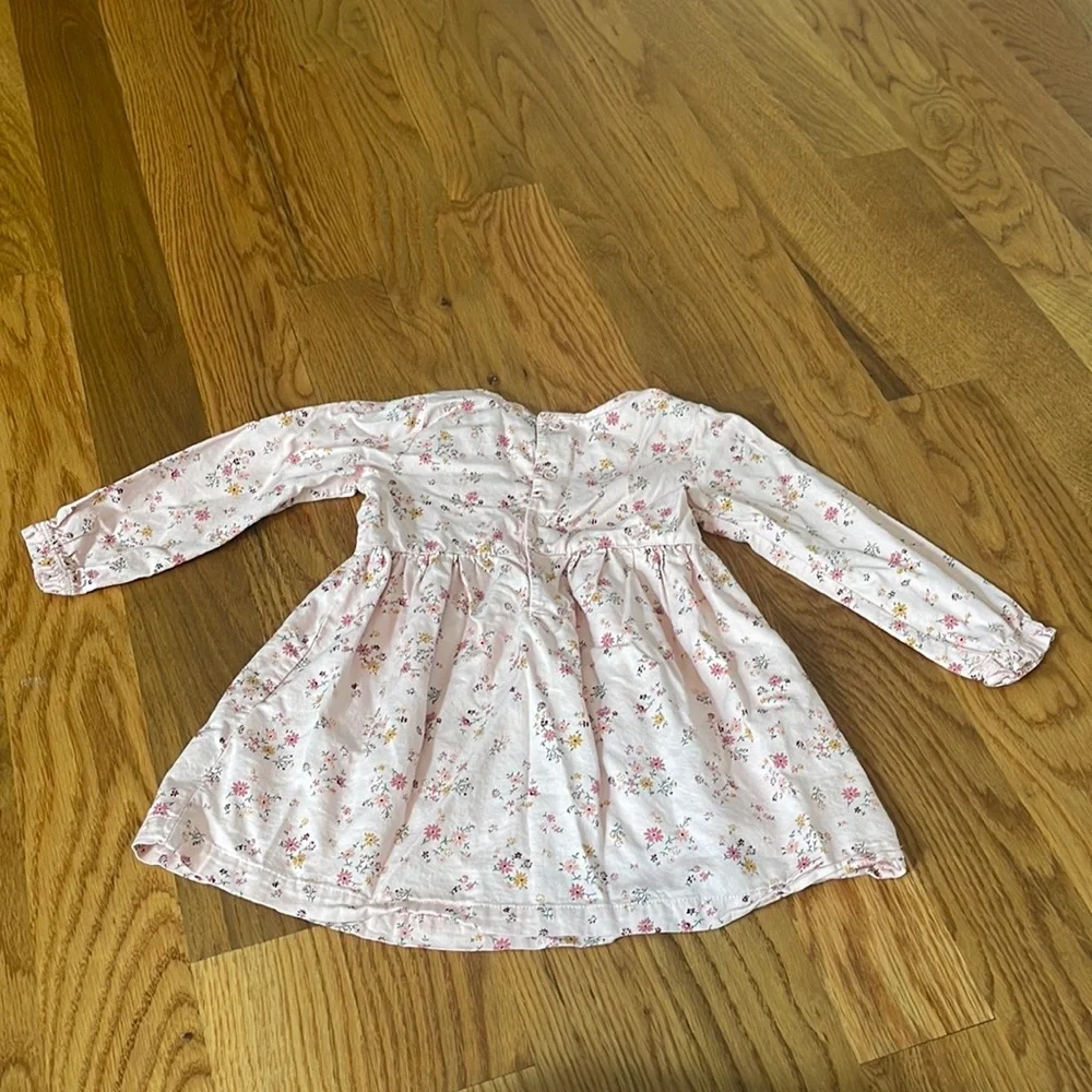 Carter’s Floral Pink Dress for Baby - Picture 2 of 5